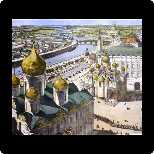 MOSCOW, c1845. View of Moscow, Russia, c1845