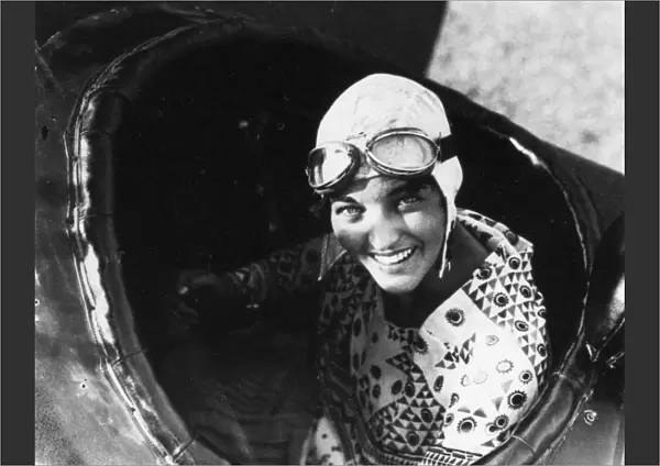 RUTH ELDER (1902-1977). American aviatrix