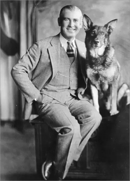 RIN-TIN-TIN (1916-1932). American canine actor. With his owner, Lee Duncan
