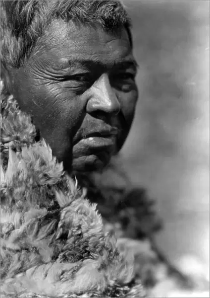 PAIUTE MAN, c1924. A Paiute man from Walker Lake, Nevada. Photograph by Edward Curtis