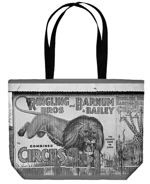 CIRCUS ADVERTISEMENT, 1936. Poster for the Ringling Bros. and Barnum & Bailey Circus in Alabama