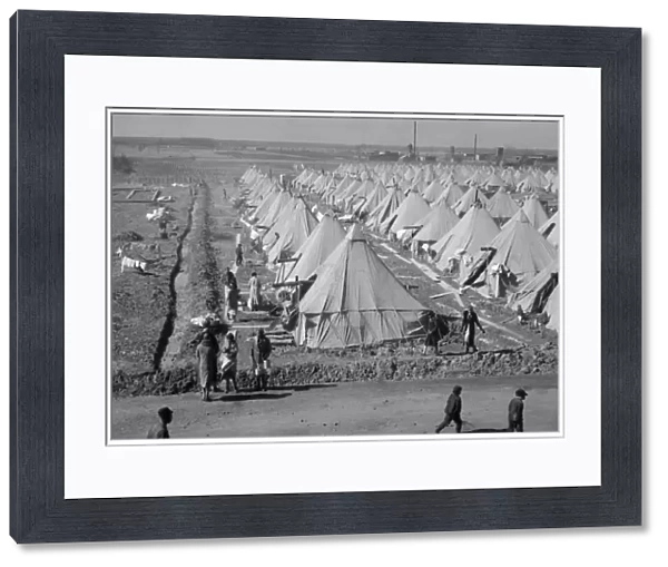 ARKANSAS: REFUGEE CAMP. View of the camp for flood refugees in Forrest City, Arkansas