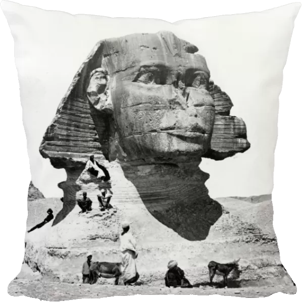 EGYPT: GREAT SPHINX. A view of the Great Sphinx, Giza, Egypt