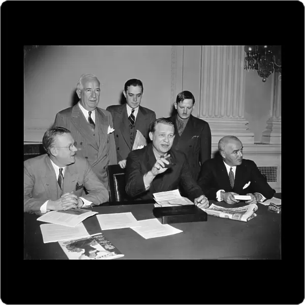 DIES COMMITTEE, 1938. Members of the House Un-American Activities Committee (HUAC)