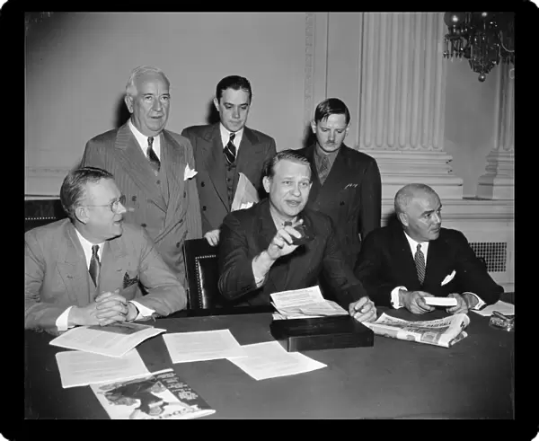 DIES COMMITTEE, 1938. Members of the House Un-American Activities Committee (HUAC)