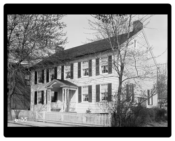 SCHUYLER HAMILTON HOUSE. Also known as the Dr. Jabez Campbell House. Morristown, New Jersey
