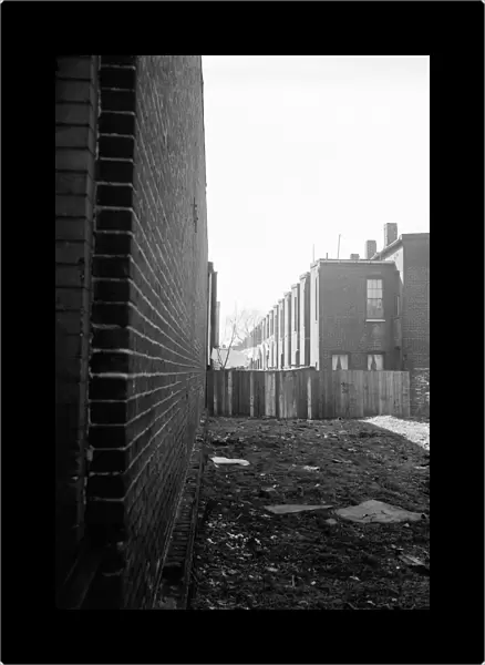WASHINGTON SLUM, c1939. The slum district of Washington, D. C. Photograph, 1939