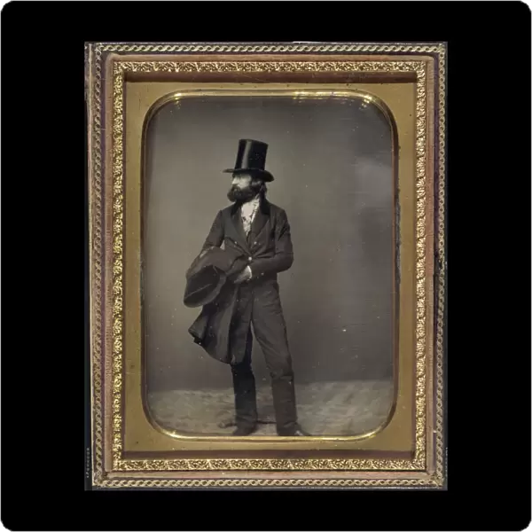 WILLIAM SIDNEY MOUNT (1807-1868). American painter. Daguerreotype, c1855