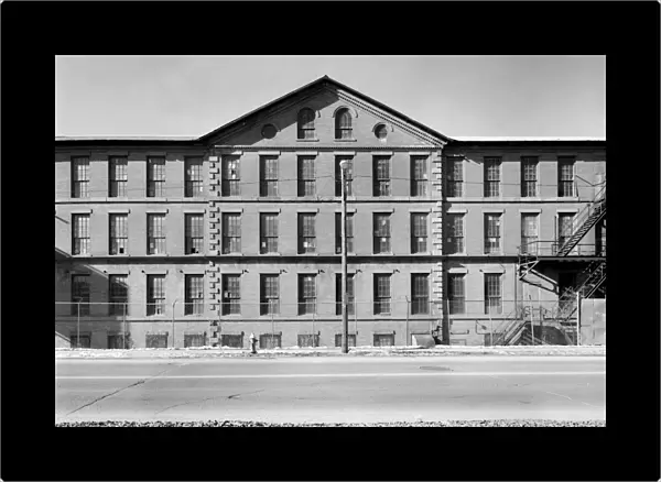 COLT FACTORY, 2005. View of Colt Firearms Companys east armory, elevation of central