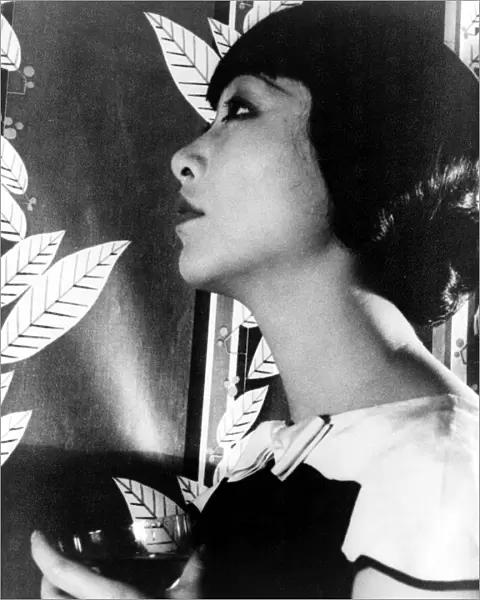 ANNA MAY WONG (1907-1961). Chinese American actress. Photographed by Carl Van Vechten