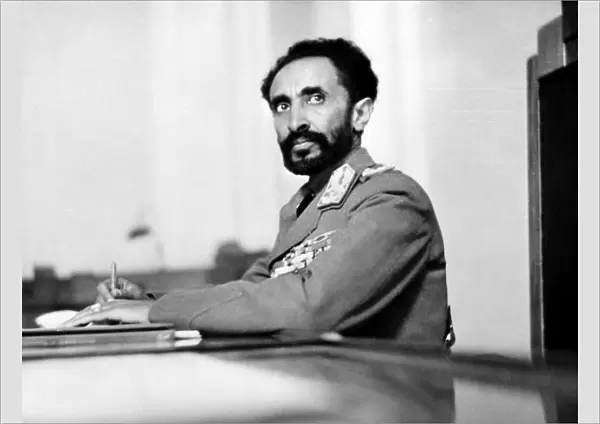 HAILE SELASSIE (1892-1975). Emperor of Ethiopia, 1930-1974