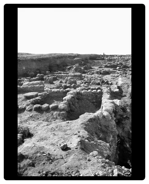 PALESTINE: BEIT SHEMESH. Ruins of the ancient city of Beit Shemesh, Palestine. Photograph