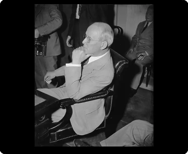 CHARLES TOBEY (1880-1953). American Senator from New Hampshire. Photograph, 25 May 1939
