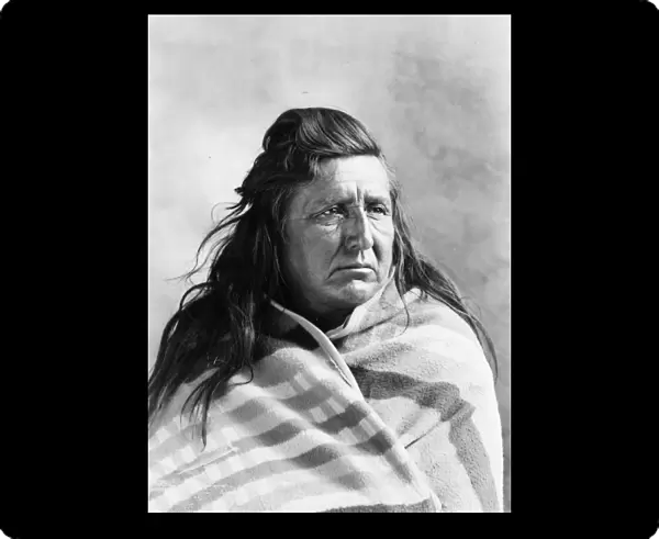 WASCO PORTRAIT, c1899. Pop-Kio-Wina (Short Arm), a Wasco Native American. Photograph