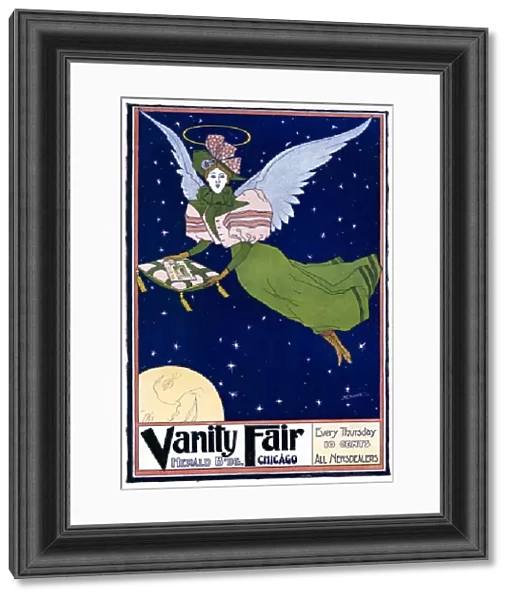 AD: VANITY FAIR, c1895. Advertisement for the magazine Vanity Fair