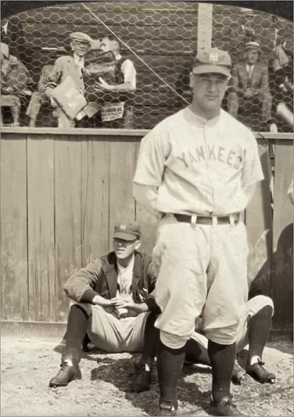 LOU GEHRIG (1903-1941). American baseball player. Photograph, c1930