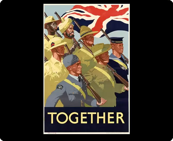 WWII: POSTER, c1940. Together. Lithograph, c1940