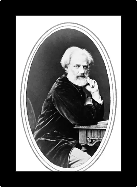 RUDOLF LEHMANN (1819-1905). English (German-born) artist and author. Photograph, 1868