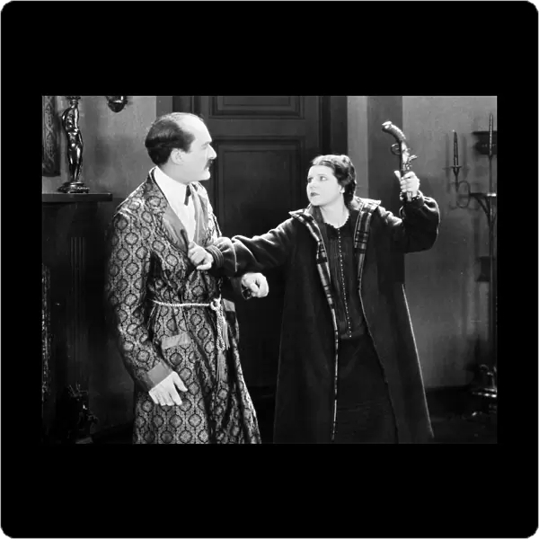 LENA RIVERS, 1925. Herman Lieb and Gladys Hulette in a scene from the film