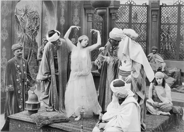 FILM STILL: HAREM. Still from the motion picture The Woman Thou Gavest Me, 1919