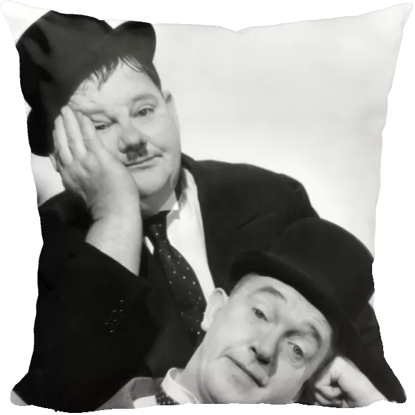 LAUREL AND HARDY, 1939. Publicity still from the motion picture Flying Deuces, 1939