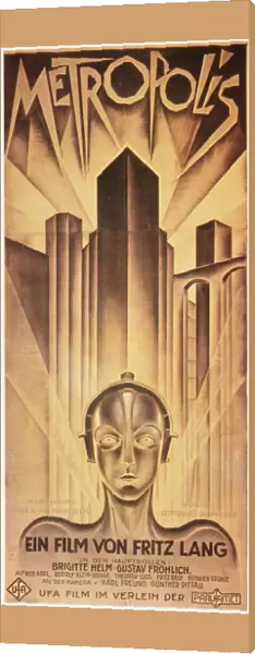 METROPOLIS POSTER, 1926. German poster for Fritz Langs 1926 film, Metropolis