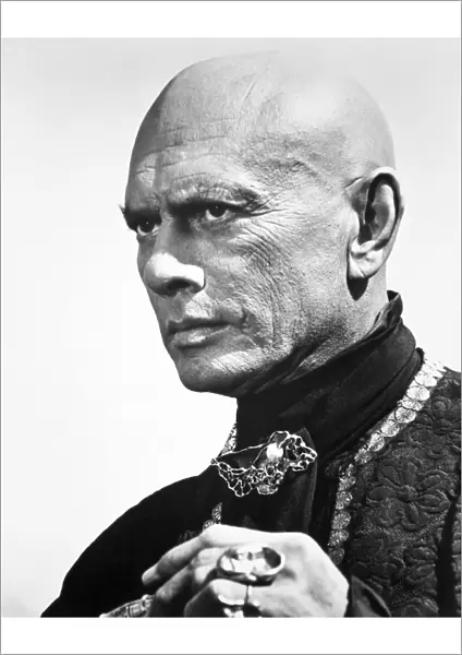 YUL BRYNNER (1920-1985). American actor. Photographed c1971