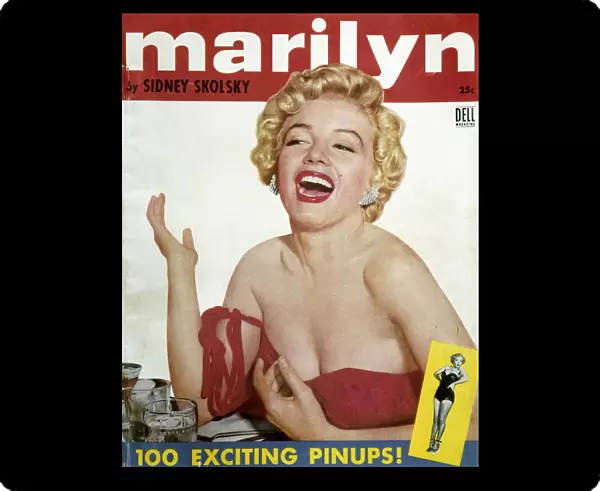 MARILYN MONROE (1926-1962). American cinema actress. Marilyn. 100 pinup photographs of Marilyn Monroe selected by Sydney Skolsky, c1954