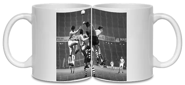 CUP WINNERS CUP, 1969. Spanish soccer goalkeeper Jose Angel Iribar of Bilbao