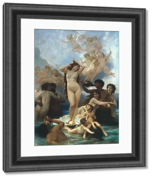 BOUGUEREAU: BIRTH OF VENUS Oil on canvas, 1879