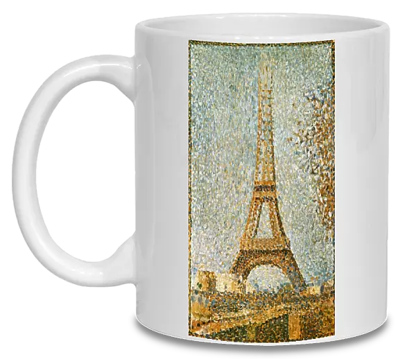 SEURAT: EIFFEL TOWER, 1889. Georges Seurat: The Eiffel Tower. Oil on panel, 1889