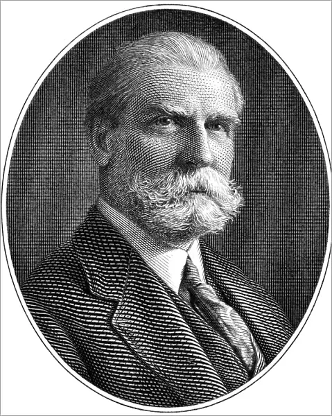 CHARLES EVANS HUGHES (1862-1948). American jurist. Steel engraving, c1930