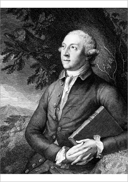 THOMAS PENNANT (1726-1798). Welsh naturalist. Steel engraving, 18th century