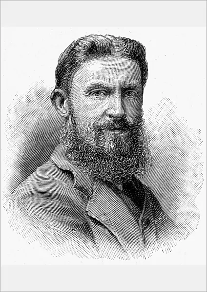 GEORGE BERNARD SHAW (1856-1950). Irish man of letters. Line engraving, 1892