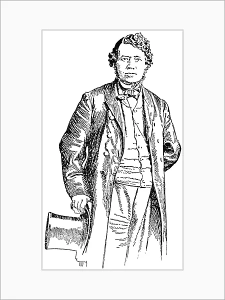 THOMAS D ARCY McGEE (1825-1868). Canadian journalist, politician, and writer. Drawing by C. W. Jefferys