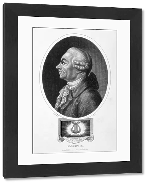 FRIEDRICH G. KLOPSTOCK (1724-1803). German poet. Line and stipple engraving, English, 1812