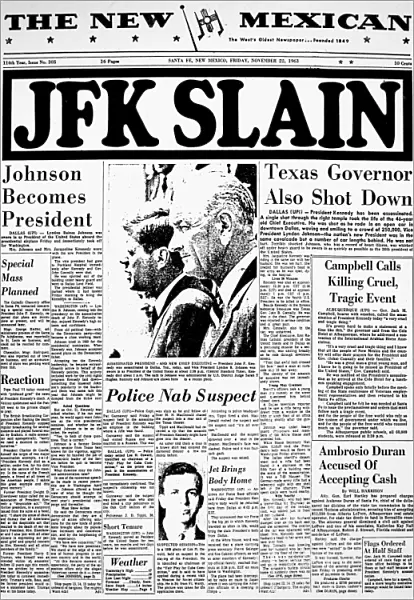 Kennedy Assassination, 1963
