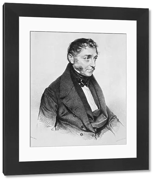 Austrian surgeon who performed four successive operations on Ludwig van Beethoven in his last illness. Lithograph by Joseph Kriehuber