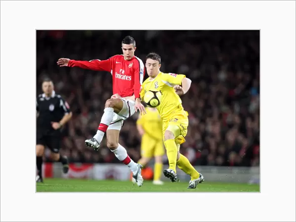 Arsenal's Van Persie Scores Twice in 4-0 FA Cup Win Over Cardiff: Chris Burke Also Scores for the Visitors