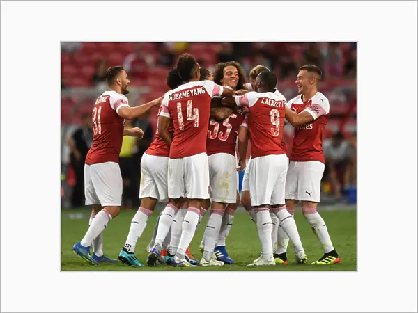Emile Smith Rowe's Goal: Arsenal Celebrates Victory Over Atletico Madrid in 2018 International Champions Cup