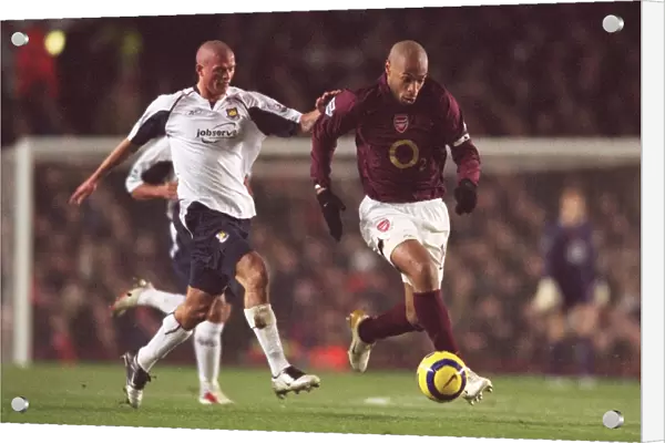 Thierry Henry (Arsenal) Paul Konchesky (West Ham). Arsenal 2: 3 West Ham United