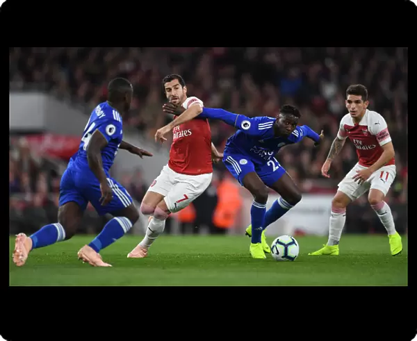Clash at the Emirates: Mkhitaryan vs. Ndidi - Torreira Caught in the Middle (Arsenal vs. Leicester City, 2018-19)