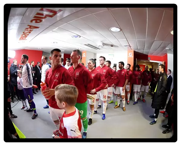 Granit Xhaka: Arsenal FC vs. Tottenham Hotspur, Premier League Showdown, London, 2018