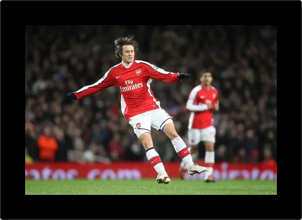Tomas Rosicky (Arsenal). Arsenal 0: 3 Chelsea, Barclays Premier League, Emirates Stadium