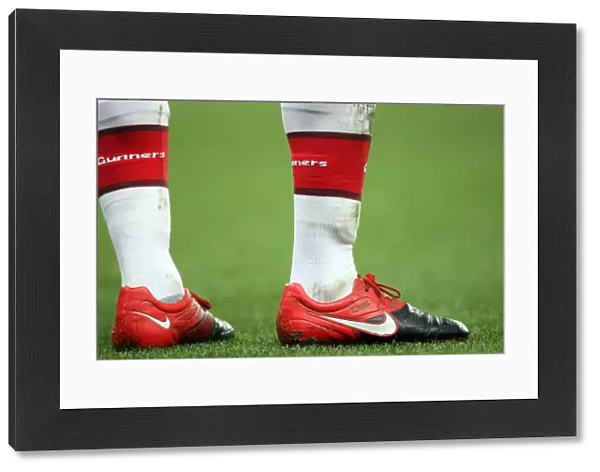 Cesc Fabregas (Arsenal) boots. Arsenal 1: 0 Liverpool. Barclays Premier League