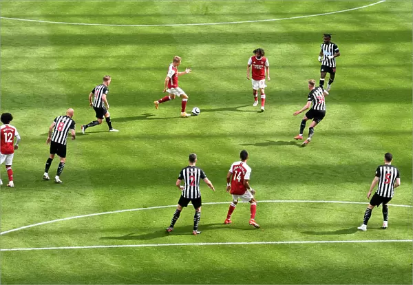 Behind Closed Doors: Martin Odegaard Plays On at Empty St. James Park - Newcastle United vs Arsenal, Premier League 2021