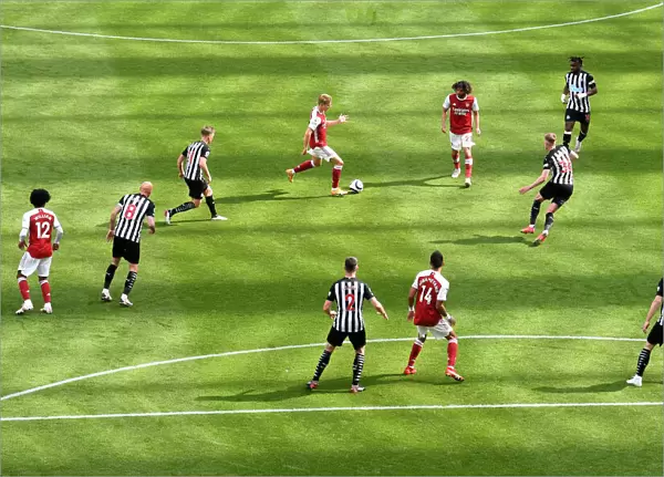 Behind Closed Doors: Martin Odegaard Plays On at Empty St. James Park - Newcastle United vs Arsenal, Premier League 2021