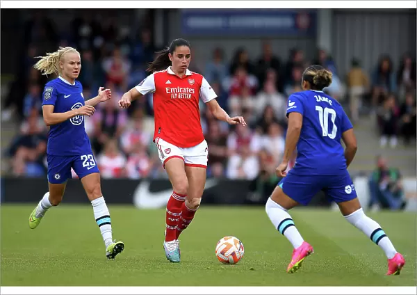 Arsenal's Rafaelle Souza Faces Off Against Chelsea's Pernille Harder and Lauren James in FA Women's Super League Clash