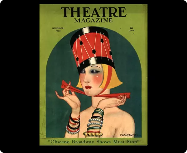 Theatre 1923 1920s USA magazines art deco