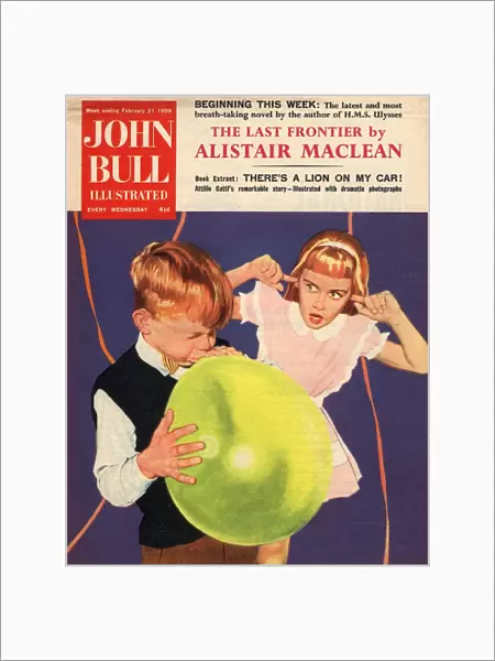 John Bull 1950s UKs balloons party magazines
